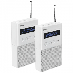 Medion: 2 Stück MEDION P65715 DAB+ Bluetooth Steckdosenradios für nur 52,94 Euro statt 105,85 Euro bei Idealo
