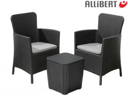 Allibert Miami Balkonset mit Tisch und zwei Stühle für 98,90 € (119,00 € Idealo) @iBOOD