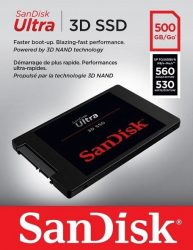 Amazon: SanDisk Ultra 3D SSD 500GB für nur 58,78 Euro statt 69,94 Euro bei Idealo