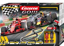 Amazon und Mediamarkt: Carrera GO!!! Race to Win 20062483 Autorennbahn für nur 37,99 Euro statt 47,99 Euro bei Idealo