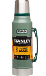 Amazon: Stanley Classic Vakuum-Thermoskanne 1,0 L Hammerschlag grün für nur 26,78 Euro statt 37,70 Euro bei Idealo