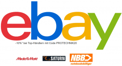 Ebay: 10% Rabatt auf Technik und Haushaltsgeräte von Top-Händlern wie MM, Saturn, NBB usw. mit Gutschein ohne MBW