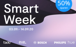 Tink: Smart Week 2020 mit bis zu 50% Rabatt wie z.B. tado Smartes Heizkörper-Thermostat Starter Kit V3+ + Google Nest Mini für 99 Euro statt 143,74 Euro...