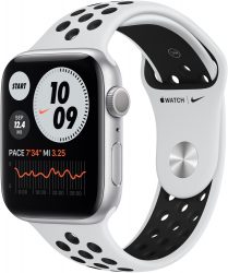 Ebay: Apple Watch Series 6 Nike Aluminium 44mm Sportarmband Pure mit Gutschein für nur 402,66 Euro statt 447 Euro bei Idealo