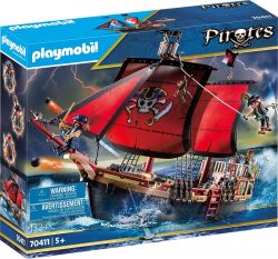Amazon: Playmobil Pirates 70411 Totenkopf-Kampfschiff für nur 44,99 Euro statt 64,99 Euro bei Idealo