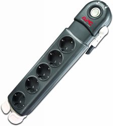 APC Surge Protector Steckdosenleiste mit Überspannungsschutz 5-fach Stecker für 15,32 € (24,36 € Idealo) @Notebooksbilliger