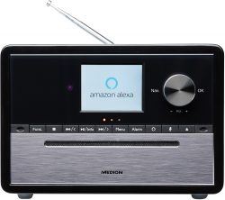 Amazon: MEDION LIFE S64007 All-in-One Audio-System mit Bluetooth DAB+/PLL-UKW WLAN und Amazon Alexa für nur 89 Euro statt 124,85 Euro bei Idealo