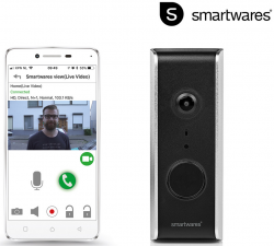 Smartwares WLAN-Videotürklingel DIC-23112 für 45,90 € (112,50 € Idealo) @iBOOD