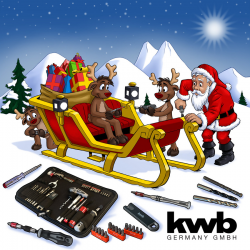 KWB Werkzeug-Adventskalender für 15,90 € (57,99 € Idealo) @iBOOD