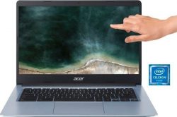 Acer Chromebook 314 (CB314-1HT-C9VY) 14 Zoll Full HD IPS Touch/Intel Celeron N4120/4GB RAM/64GB Chrome OS für 306 € (354,98 € Idealo) @Notebooksbilliger