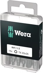 Amazon: Wera Bit-Sortiment TORX TX 20 (10 Bits pro Box) für nur 7,13 Euro statt 13,39 Euro bei Idealo