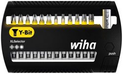 Amazon: Wiha XLSelector Y-Bit 50 mm (41834), 13 tlg. Bitsatz mit magnetischem Bithalter für nur 21,08 Euro statt 31,37 Euro bei Idealo