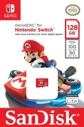 SanDisk microSDXC UHS-I Speicherkarte für Nintendo Switch 128 GB für 18,99€ (PRIME) statt PVG laut Idealo 22,99€ @amazon