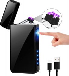Amazon: KIMILAR Lichtbogen Elektro Feuerzeug USB Aufladbar mit Berührungssensor mit Gutschein für nur 7,49 Euro statt 14,99 Euro