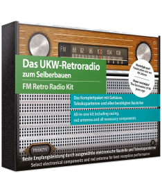 Franzis UKW-Retroradio zum Selberbauen für nur 12 Euro statt 24,98 Euro bei Idealo