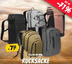 Sportspar: Dakine Rucksack und Taschen Sale z.B. mit Dakine 365 Pack 30 L Rucksack für nur 26,94 Euro statt 50,82 Euro bei Idealo
