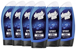 Amazon: 6x 250 ml Duschdas Duschgel & Shampoo Sport für Männer ab 4,16 Euro statt 9,99 Euro bei Idealo