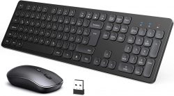 Amazon: TedGem kabelloses Wireless Tastatur Maus Set für Computer oder Smart TV mit Gutschein für nur 9,90 Euro statt 32,99 Euro