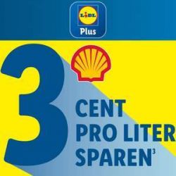 Mit der Lidl Plus App bei Shell 3 Cent pro Liter sparen