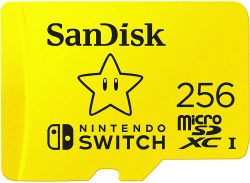 SanDisk microSDXC UHS-I Speicherkarte für Nintendo Switch 256 GB für 36,99€ statt PVG  laut Idealo 45,99€ @amazon