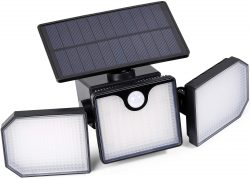 Amazon: Elekin LED Solarlampe mit Bewegungsmelder mit Gutschein für nur 11,99 Euro statt 23,99 Euro
