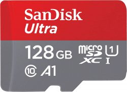 Amazon: SanDisk Ultra 128 GB microSDXC Speicherkarte + SD-Adapter für nur 14,57 Euro statt 17,52 Euro bei Idealo