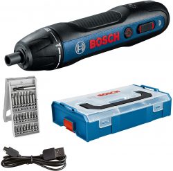 Bosch Professional Akkuschrauber Bosch GO inkl. 25-tlg. Bit-Set, USB-Ladekabel, L-BOXX Mini für 52,39 € (82,95 € Idealo) @Amazon
