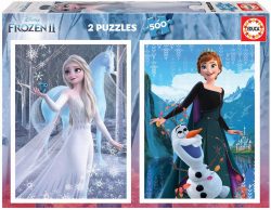 Die Eiskönigin 2, 2×500 Teile Puzzleset für 10,95€ (PRIME) statt PVG  laut Idealo 17,99€ @amazon