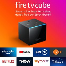 Fire TV Cube Hands-free 4K Ultra HD-Streaming-Mediaplayer mit Alexa für 59,99 € (94,95 € Idealo) @Amazon, Saturn & Media-Markt