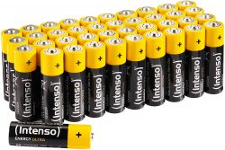 Intenso Energy Ultra AA Mignon LR6 Alkaline Batterien 40er Pack für 7,99 € (12,98 € Idealo) @eBay