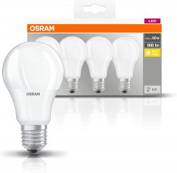4er-Pack Osram LED Base Classic A Lampen mit E27-Sockel für 3,52 € (7,20 € Idealo) @Amazon