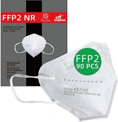 Amazon: 90 Stück CasStar FFP2/KN95 Masken EU CE Zertifiziert mit Gutschein für nur 14,09 Euro statt 46,99 Euro