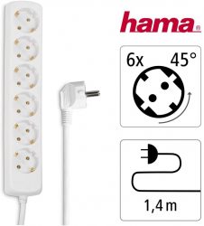 Amazon: Hama 30383 Steckdosenleiste 6-fach für nur 3,58 Euro statt 8,72 Euro bei Idealo
