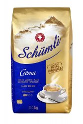 Amazon: Schümli Crema Ganze Kaffeebohnen Premium Arabica 1kg ab nur 9,73 Euro statt 13,49 Euro bei Idealo