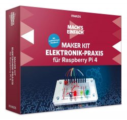 FRANZIS: Franzis Maker Kit Elektronik-Praxis für Raspberry Pi 4 für nur 15 Euro statt 24,94 Euro bei Idealo