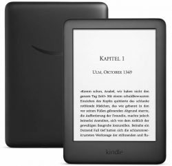 Kindle 6 Zoll 8GB WiFi E-Book Reader 2019 in schwarz und weiß für 49,99 € (79,99 € Idealo) @Amazon