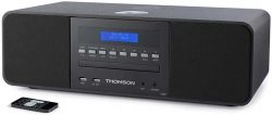 Mediamarkt: Thomson MIC200IDABBT Kompaktanlage mit Bluetooth, DAB+, UKW-Tuner, CD-Player und induktiver Ladestation für nur 85 Euro statt 109,65 Euro bei Idealo