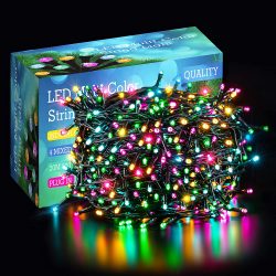 Amazon: Elktry 200 LED 20 Meter Farb-Lichterkette für innen und außen mit Gutschein für nur 14,99 Euro statt 29,99 Euro