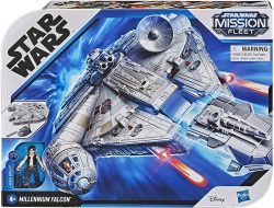 Amazon: Hasbro E9343 Star Wars Mission Fleet Han Solo Millennium Falke für nur 33,99 Euro statt 45,99 Euro bei Idealo