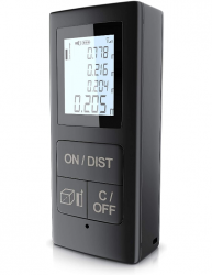 Brandson Digital Laser Entfernungsmesser für Distanz, Fläche, Volumen und Längenmessung für 14,95 € (23,98 € Idealo) @Otto