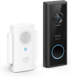 eufy Security HD Akku Sicherheitskamera mit Türklingel und Türglocke für 69 € (119,90 € Idealo) @Amazon