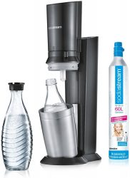SodaStream Crystal 2.0 Wassersprudler mit CO2-Zylinder und 2x Glaskaraffen für 69,99 € (92,10 € Idealo)@Amazon