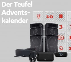 @teufel: Advendskalender – 24 Tage, 24 Gewinne