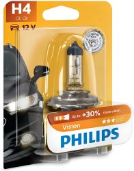 Amazon: 3 Stück Philips 12342PRB1 Vision +30% H4 Scheinwerferlampen für nur 7,02 Euro statt 10,50 Euro bei Idealo