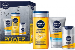 Amazon: NIVEA MEN Power Active Trio Geschenkset für nur 10,22 Euro statt 17,29 Euro bei Idealo