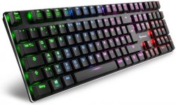 Sharkoon PureWriter Mechanische Low Profile-Tastatur mit RGB Beleuchtung für 44,90 € (72,95 € Idealo) @Amazon