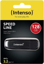 Amazon: Intenso Speed Line USB 3.2 128GB Speicherstick für nur 10,79 Euro statt 13,99 Euro bei Idealo