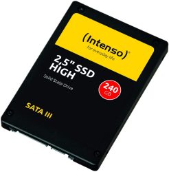 Intenso 3813440 High Performance interne SSD 240 GB für 21,99 € (30,45 € Idealo) @Amazon