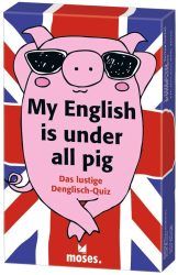 My English is under all pig: Das lustige Denglish-Quiz für 6,09€ (PRIME) statt PVG laut Idealo 9,09€ @amazon