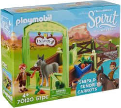 PLAYMOBIL DreamWorks Spirit Riding Free 70120 Snips & Herr Karotte für 9,99€ (PRIME) statt PVG  laut Idealo 14,72€ @amazon